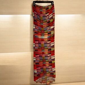 Velvet by Graham & Spencer strapless hi-low maxi dress.